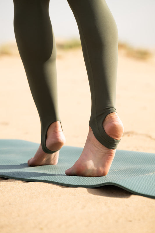 High-Waisted Footstrap Leggings