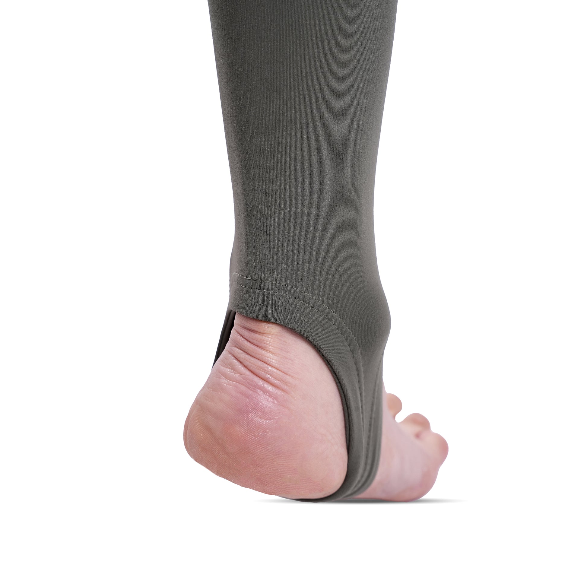 Velvere Align Leggings Olive - modest high-waist leggings, full length